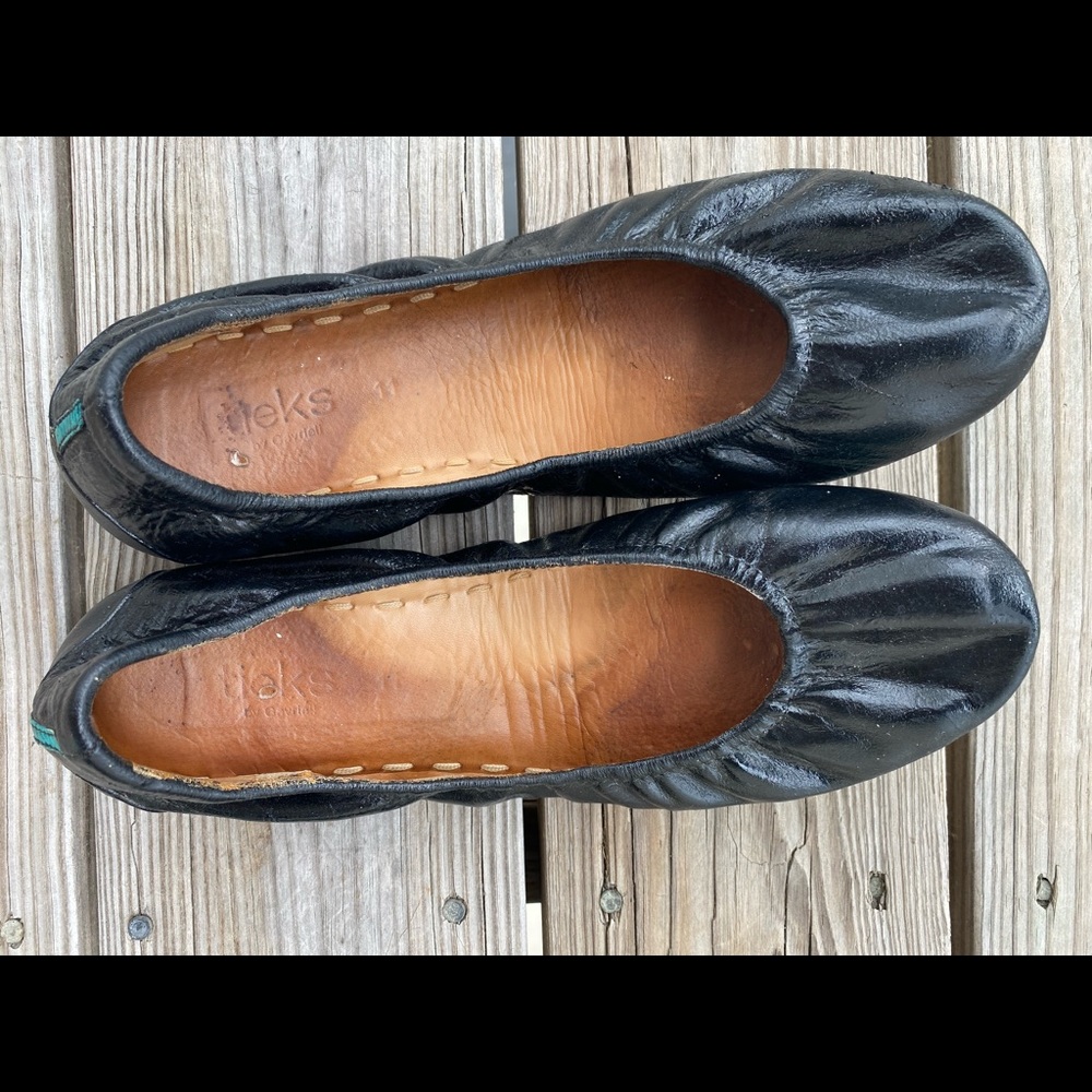 Tieks - prepainted  black - perfect for rehabbing